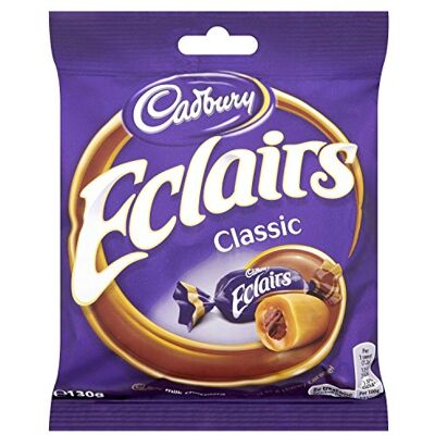 Cadbury s Sachet de chocolats Eclairs lot de 2 sachets de 130 g - Publicité Cadbury s Sachet de chocolats Eclairs lot de 2 sachets de 130 g - Publicité