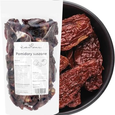 Kuchnia Zdrowia Tomates Séchées Naturelles 500g Tomates Aromatiques Avec Sel, Riches En Fibres, Idéales Pour Salades, Pâtes, Sauces, Pizzas Et Cuisine Maison, - Publicité Kuchnia Zdrowia Tomates Séchées Naturelles 500g Tomates Aromatiques Avec Sel, Riches En Fibres, Idéales Pour Salades, Pâtes, Sauces, Pizzas Et Cuisine Maison, - Publicité