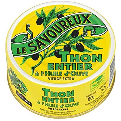 géneric Thon Albacore À L'Huile D'Olive 80G Le Savoureux (Lot De 3) Best Deal - Publicité géneric Thon Albacore À L'Huile D'Olive 80G Le Savoureux (Lot De 3) Best Deal - Publicité