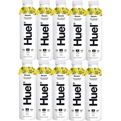 KRISP 10 x 500 ml Prêt à Boire Complet Repas Saveur Banane Faible Sucre à Base Plante - Publicité KRISP 10 x 500 ml Prêt à Boire Complet Repas Saveur Banane Faible Sucre à Base Plante - Publicité