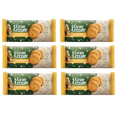 Mulino Bianco Gran Cereale Classico Multicereal Biscuits Biscuits Biscuits 500 g - Publicité Mulino Bianco Gran Cereale Classico Multicereal Biscuits Biscuits Biscuits 500 g - Publicité