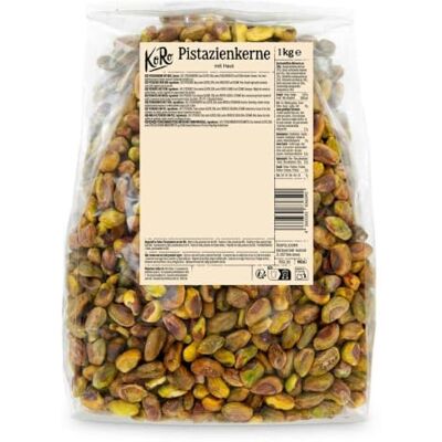 KoRo Pistaches natures décortiquées Non salées et naturelles sans additifs, emballage grand format - Publicité KoRo Pistaches natures décortiquées Non salées et naturelles sans additifs, emballage grand format - Publicité