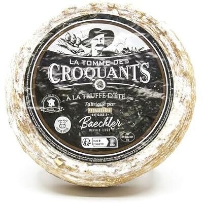 Cellier du Périgord Tomme des Croquants à la Truffe d'Eté 2% 700g +/-50g - Publicité Cellier du Périgord Tomme des Croquants à la Truffe d'Eté 2% 700g +/-50g - Publicité