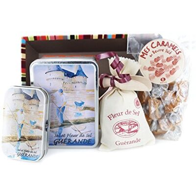 Biscuiterie des Marais Un air marin Panier gourmand - Publicité Biscuiterie des Marais Un air marin Panier gourmand - Publicité