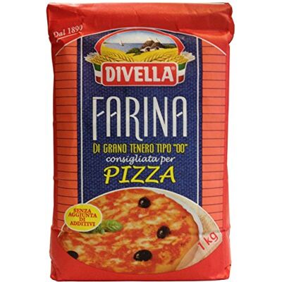 Divella farina di grano tenero tipo "00" per pizza kg 1 (082654) - Publicité Divella farina di grano tenero tipo "00" per pizza kg 1 (082654) - Publicité