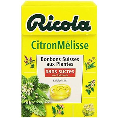 Ricola Citron Mélisse (lot de 6) - Publicité Ricola Citron Mélisse (lot de 6) - Publicité