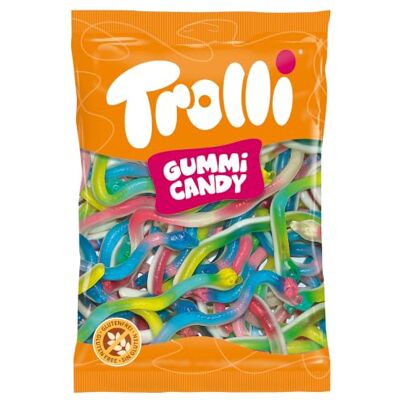 Trolli Culebras colorés Format sac 1 kg - Publicité Trolli Culebras colorés Format sac 1 kg - Publicité