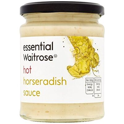 Waitrose Essential Sauce piquante pour radis 285 g - Publicité Waitrose Essential Sauce piquante pour radis 285 g - Publicité