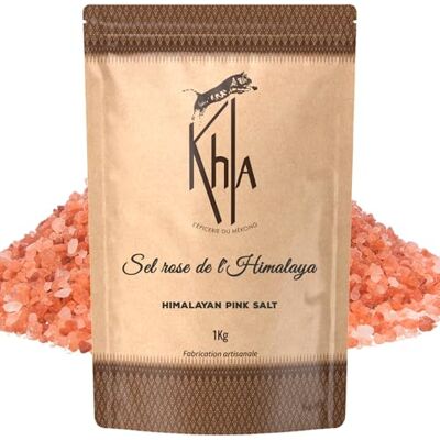 Khla Sel Rose de l'Himalaya 1 kg Cristaux 100% Naturels En Grains pour Moulin & Mortier Ingrédient Cuisine Épice Direct Producteur Sel Alimentaire Origine Punjab, Pakistan - Publicité Khla Sel Rose de l'Himalaya 1 kg Cristaux 100% Naturels En Grains pour Moulin & Mortier Ingrédient Cuisine Épice Direct Producteur Sel Alimentaire Origine Punjab, Pakistan - Publicité