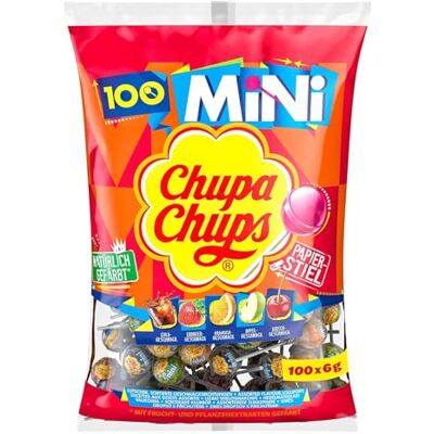 Chupa Chups - Mini Lizaki - Saveurs variées - Lollipop - Publicité Chupa Chups - Mini Lizaki - Saveurs variées - Lollipop - Publicité