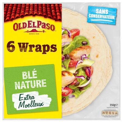 Benedicta OLD EL PASO Wraps De Blé Nature 350G Lot De 4 livraison offerte - Publicité Benedicta OLD EL PASO Wraps De Blé Nature 350G Lot De 4 livraison offerte - Publicité