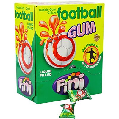 Fini Football Gum Boîte de 200 pièces - Publicité Fini Football Gum Boîte de 200 pièces - Publicité