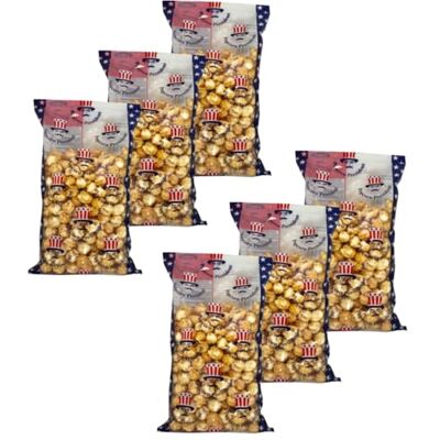 Popcorn President Lot 6x Popcorn caramélisé Paquet 200g - Publicité Popcorn President Lot 6x Popcorn caramélisé Paquet 200g - Publicité