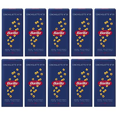Barilla 10 x Conchigliette No. 39 Italian Pâte 500 g - Publicité Barilla 10 x Conchigliette No. 39 Italian Pâte 500 g - Publicité
