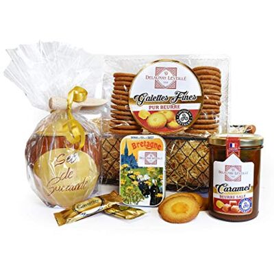 Biscuiterie des Marais Panier Gourmand Breton - Publicité Biscuiterie des Marais Panier Gourmand Breton - Publicité