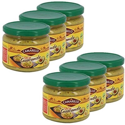 Camarillo Lot 6x Guacamole bocal 300g - Publicité Camarillo Lot 6x Guacamole bocal 300g - Publicité
