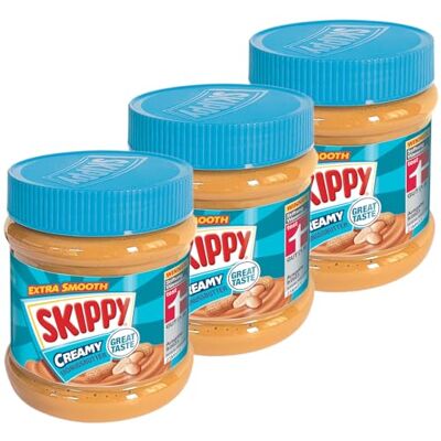 SKIPPY Beurre De Cacahuetes Creamy 340G Lot De 3 Livraison Rapide En France Prix Par Lot - Publicité SKIPPY Beurre De Cacahuetes Creamy 340G Lot De 3 Livraison Rapide En France Prix Par Lot - Publicité