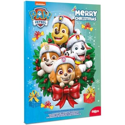 dekora Calendrier de l'Avent Pat' Patrouille avec guirlande Avec 24 chocolats Total 50 g Chocolat au lait Colorants naturels Spécial Noël - Publicité dekora Calendrier de l'Avent Pat' Patrouille avec guirlande Avec 24 chocolats Total 50 g Chocolat au lait Colorants naturels Spécial Noël - Publicité