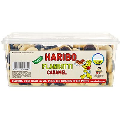 HARIBO Bonbon Gélifié Flanbotti Caramel x 210 Pièces 1,19 kg - Publicité HARIBO Bonbon Gélifié Flanbotti Caramel x 210 Pièces 1,19 kg - Publicité