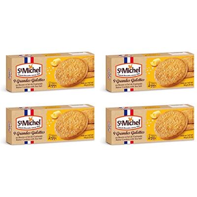 St Michel La Grande Galette Beurre Salé 150,3 g Lot de 4 - Publicité St Michel La Grande Galette Beurre Salé 150,3 g Lot de 4 - Publicité