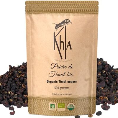 Khla Poivre de Timut 500 g Certifié Bio Poivre en Grain Baies de Timur Poivre Pamplemousse Entier Qualité Premium Épice Direct Producteur Himalaya Poivre Sichuan Origine Népal - Publicité Khla Poivre de Timut 500 g Certifié Bio Poivre en Grain Baies de Timur Poivre Pamplemousse Entier Qualité Premium Épice Direct Producteur Himalaya Poivre Sichuan Origine Népal - Publicité
