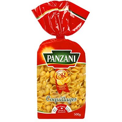 PANZANI Pâtes Coquillages 500 g - Publicité PANZANI Pâtes Coquillages 500 g - Publicité