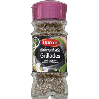 DUCROS Mélange Malin Grillades Idéal pour vos Viandes et Poissons 17g (lot de 3) - Publicité DUCROS Mélange Malin Grillades Idéal pour vos Viandes et Poissons 17g (lot de 3) - Publicité