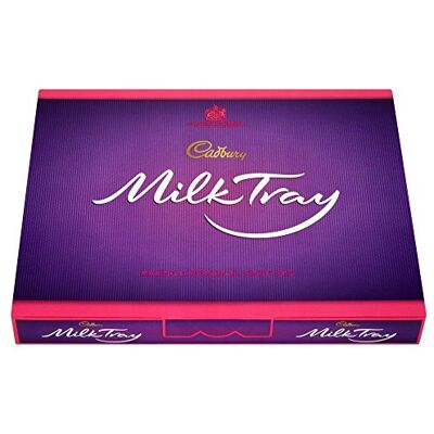 Cadbury Assortiment de chocolats Milk Tray lot de 2 boîtes de 530 g - Publicité Cadbury Assortiment de chocolats Milk Tray lot de 2 boîtes de 530 g - Publicité