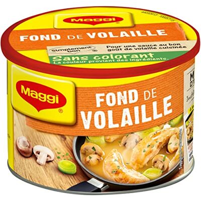 AUCHAN Lot de 3 unités *** MAGGI Fond de volaille déshydraté 110g - Publicité AUCHAN Lot de 3 unités *** MAGGI Fond de volaille déshydraté 110g - Publicité