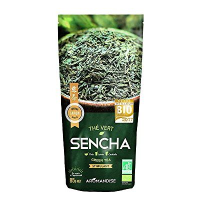 Aromandise Thé Vert Bio Japonais Sencha 85g - Publicité Aromandise Thé Vert Bio Japonais Sencha 85g - Publicité