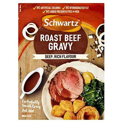 Schwartz Classic Rôti Sauce au bœuf 26 g - Publicité Schwartz Classic Rôti Sauce au bœuf 26 g - Publicité