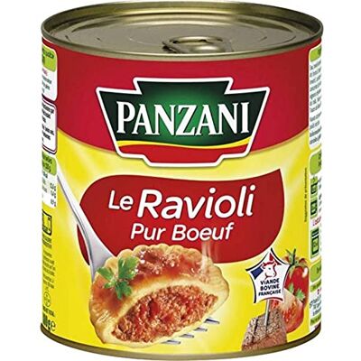 PANZANI Le Ravioli Pur Boeuf 800g (lot de 8) - Publicité PANZANI Le Ravioli Pur Boeuf 800g (lot de 8) - Publicité