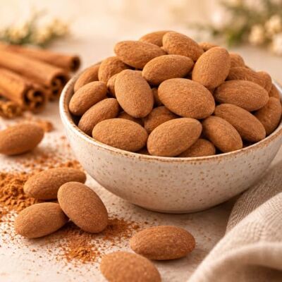 EinsSein 0,4kg Amandes à la cannelle amandes au chocolat au lait & cannelle Noël chocolat de Noël amandes Cadeaux d'invités Noël - Publicité EinsSein 0,4kg Amandes à la cannelle amandes au chocolat au lait & cannelle Noël chocolat de Noël amandes Cadeaux d'invités Noël - Publicité