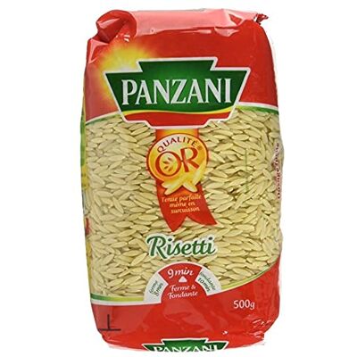 PANZANI Risetti 500g (lot de 5) - Publicité PANZANI Risetti 500g (lot de 5) - Publicité