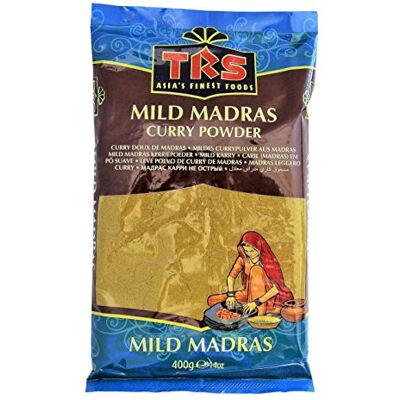 TRS Madras Curry doux en poudre 400g Inde 91056 - Publicité TRS Madras Curry doux en poudre 400g Inde 91056 - Publicité