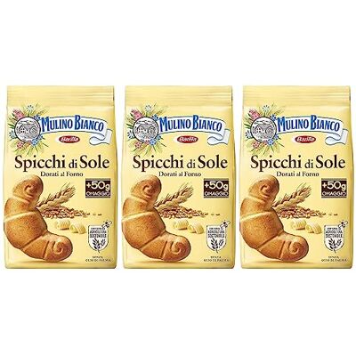 sarcia.eu MULINO BIANCO Spicchi di Sole Biscuits au beurre croustillants en forme de croissants 400g (Spicchi di Sole, x3) - Publicité sarcia.eu MULINO BIANCO Spicchi di Sole Biscuits au beurre croustillants en forme de croissants 400g (Spicchi di Sole, x3) - Publicité