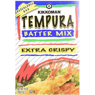 Kikkoman Tempura Pâte mélangée 283,5 g - Publicité Kikkoman Tempura Pâte mélangée 283,5 g - Publicité