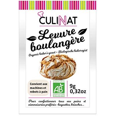 Culinat Levure Boulangère 3 X 9 - Publicité Culinat Levure Boulangère 3 X 9 - Publicité