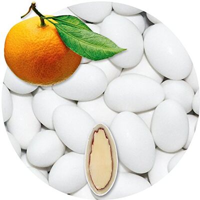 EinsSein 500g Dragees amandes au chocolat orange blanc mat ca. 80 pièce Dragées Mariage Baptême Communion Célébrer Fête Candybar cadeaux d’invités Amandes chocolatées enrobées de sucre - Publicité EinsSein 500g Dragees amandes au chocolat orange blanc mat ca. 80 pièce Dragées Mariage Baptême Communion Célébrer Fête Candybar cadeaux d’invités Amandes chocolatées enrobées de sucre - Publicité