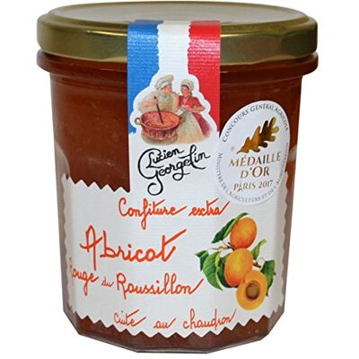 LUCIEN GEORGELIN Confiture Extra d'Abricot du Roussillon -Le bocal de 350g - Publicité LUCIEN GEORGELIN Confiture Extra d'Abricot du Roussillon -Le bocal de 350g - Publicité