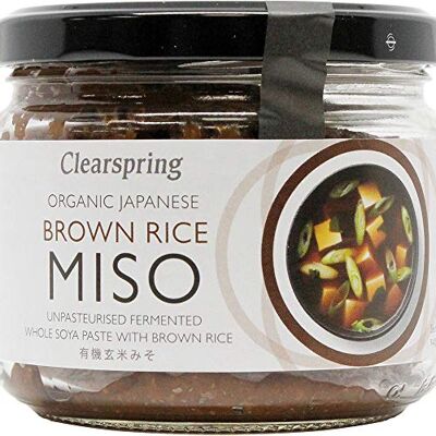 Clearspring Miso de riz brun biologique 300g (1 unité) - Publicité Clearspring Miso de riz brun biologique 300g (1 unité) - Publicité
