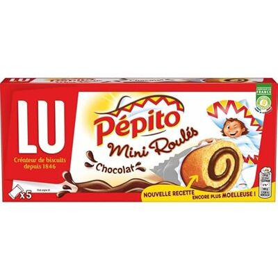genéric LU PEPITO mini roulés chocolat x5 150g Trois Articles - Publicité genéric LU PEPITO mini roulés chocolat x5 150g Trois Articles - Publicité