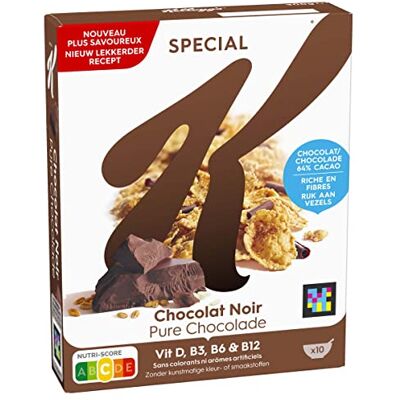 Kellogg's Céréales Special K Chocolat Noir, 300g - Publicité Kellogg's Céréales Special K Chocolat Noir, 300g - Publicité