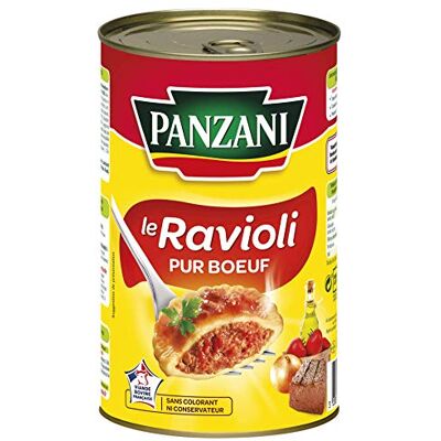 PANZANI Ravioli, Pur Bœuf, 1.2kg - Publicité PANZANI Ravioli, Pur Bœuf, 1.2kg - Publicité