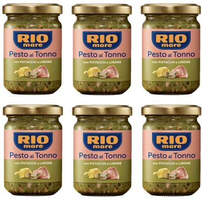 Rio Pesto al Tonno con Pistacchi e Limone pesto au thon avec pistaches et citron 130 g - Publicité Rio Pesto al Tonno con Pistacchi e Limone pesto au thon avec pistaches et citron 130 g - Publicité