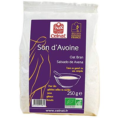 CELNAT Son D'Avoine 250G - Publicité CELNAT Son D'Avoine 250G - Publicité