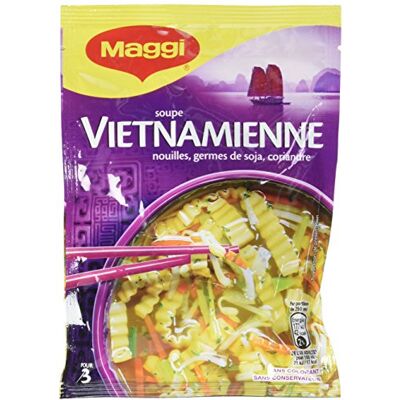Maggi Soupe Vietnamienne (1 Sachet) 40g - Publicité Maggi Soupe Vietnamienne (1 Sachet) 40g - Publicité