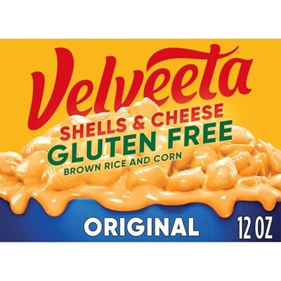 Velveeta Boîte de moules et fromage sans gluten 12 oz - Publicité Velveeta Boîte de moules et fromage sans gluten 12 oz - Publicité