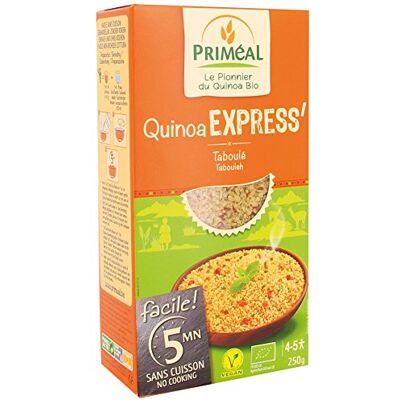 Primeal Priméal Quinoa Express Façon Taboulé 250 g - Publicité Primeal Priméal Quinoa Express Façon Taboulé 250 g - Publicité