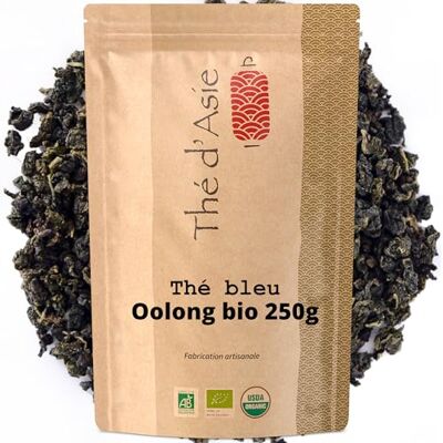 Thé D’asie - Thé bleu Oolong - Biologique - en vrac - Tea - Publicité Thé D’asie - Thé bleu Oolong - Biologique - en vrac - Tea - Publicité